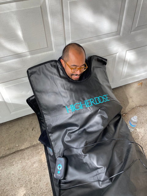 HigherDOSE Infrared Sauna Blanket, Brand New