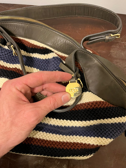 Like New UGG Knit Zip Large Satchel Bag