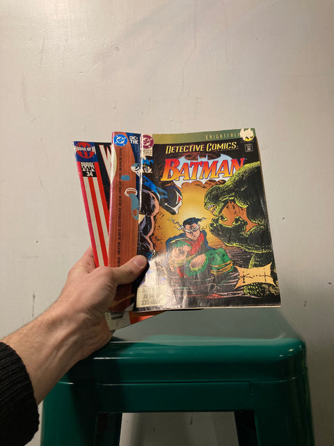 3 Old Marvel Comic Books