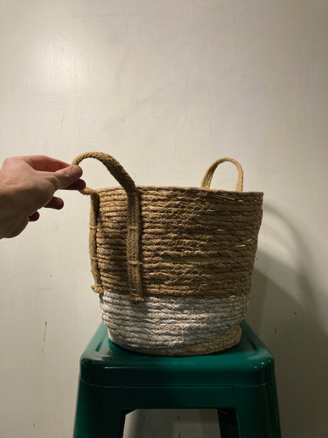 Jute Flower Basket