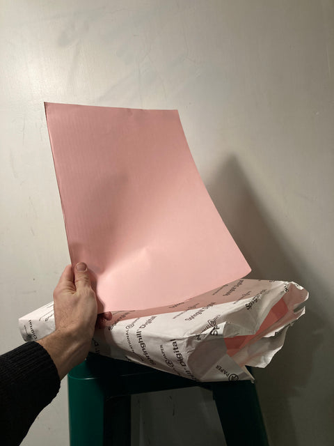Stack of Pink 11x17 inches Paper