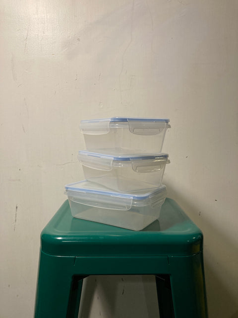 3 More Tupperwares
