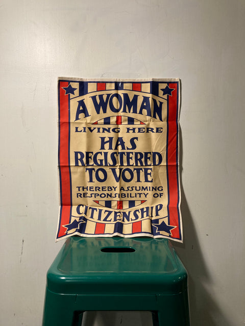 League of Women Voters Textile Poster