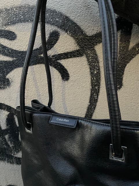 Calvin Klein Ash Tote with Magnetic Snap Closure