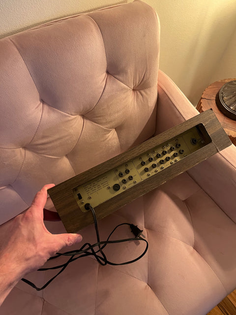 Vintage Gemini Stereo Equalizer Mixer, Turns On But Untested Otherwise