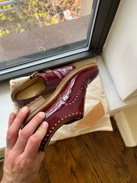 The Office of Angela Scott Mr. York Monkstrap Oxford Shoes, Size EU 37.5