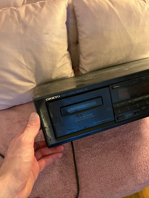 ONKYO TA-RW414 Dual Stereo Cassette Tape Deck Player