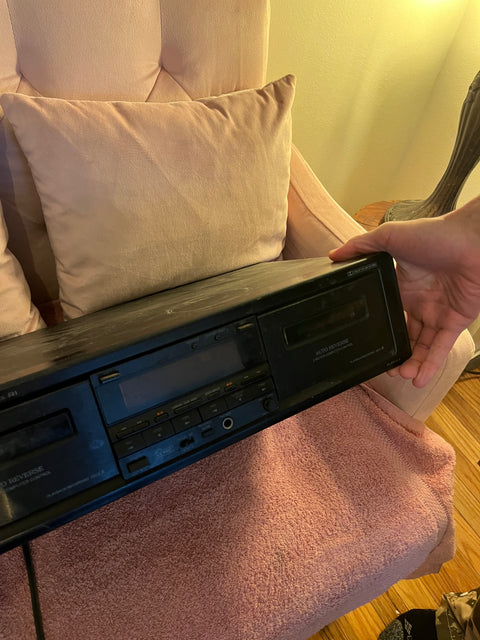 ONKYO TA-RW414 Dual Stereo Cassette Tape Deck Player