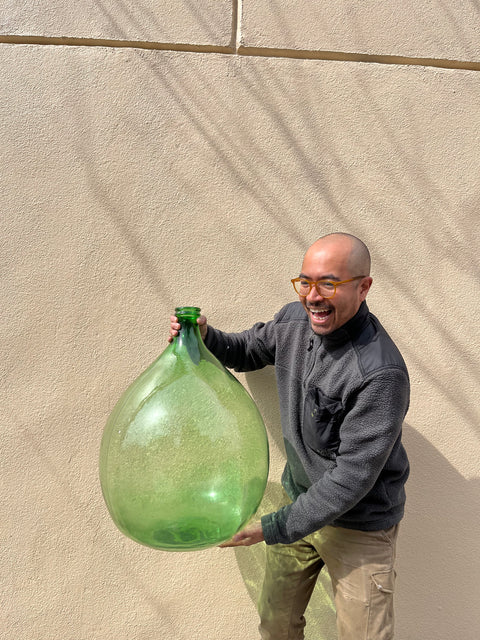 Vintage Glass Demijohns That Would Make The Perfect Floor Vase