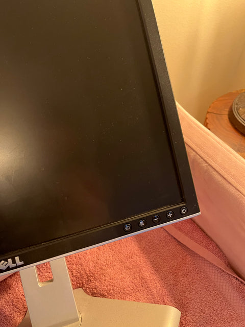 Vintage Dell 19" 8ms IPS Monitor, 1907FPT (No HDMI Port)