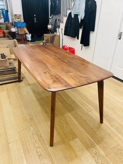 Article Flatpacked Wooden Table, 71x35x30"