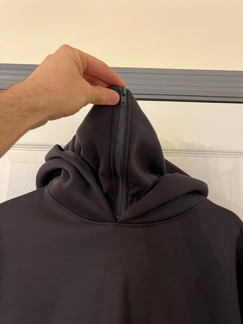 SUMWON Techwear Style Hoodie Oversized High Neck, Size Men M