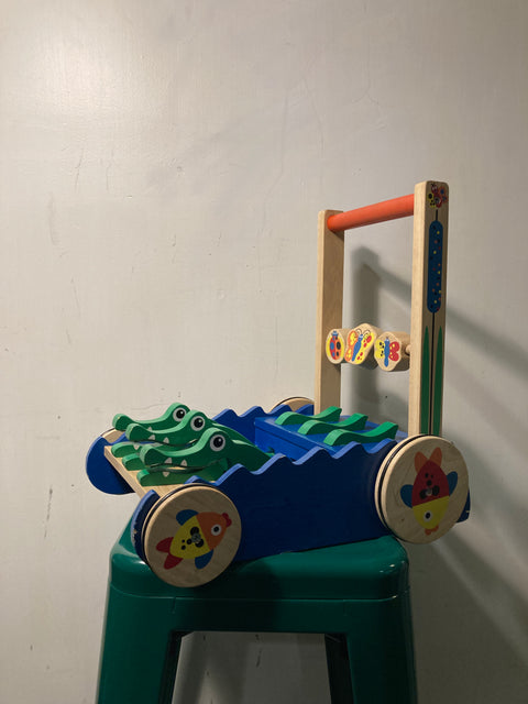 Chomp & Clack Alligator Push Toy Walker