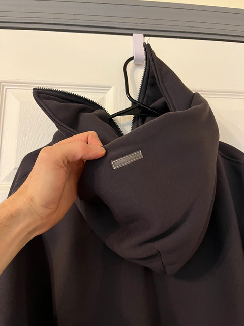 SUMWON Techwear Style Hoodie Oversized High Neck, Size Men M
