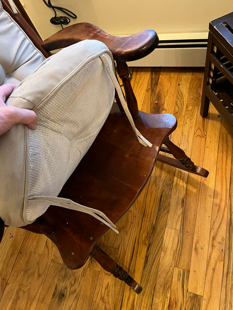 Cozy Rocking Chair With Cushions