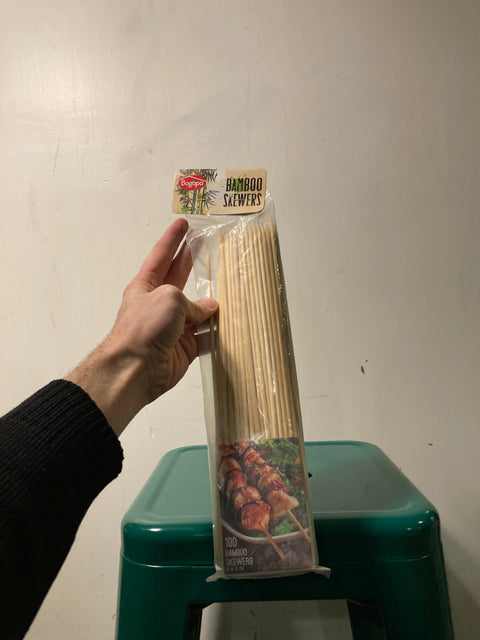 Bunch of Bamboo Skewers