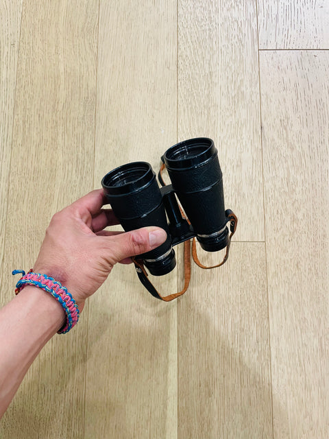 Vicki 4 Power Field Glass Binoculars with Case