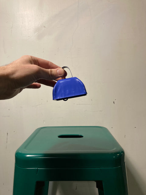 Small Blue Cowbell