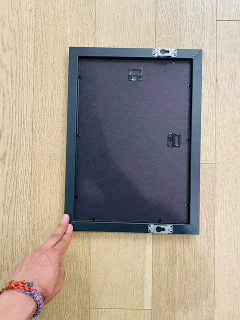 Black Picture Frame, 11x14"