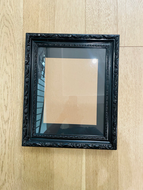 Black Ornate Picture Frame