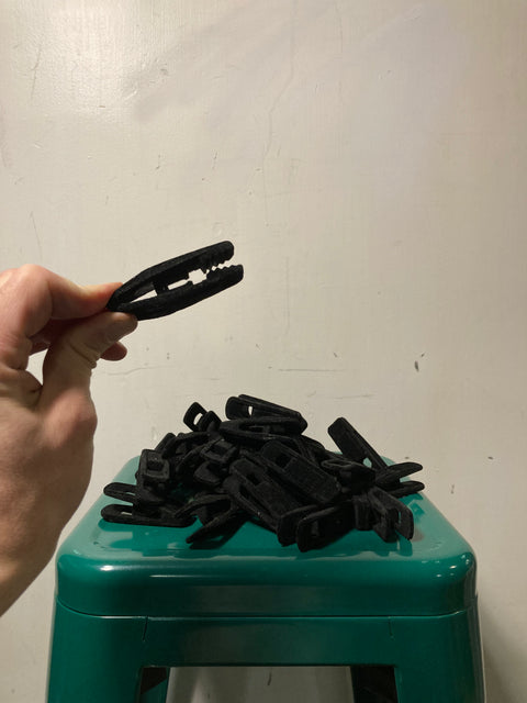 Ton of Velvet Spring Clamps