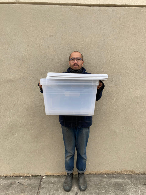 3 Storage Boxes
