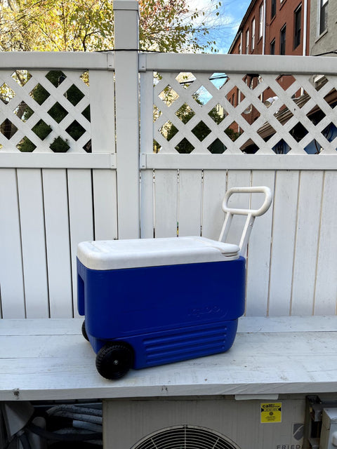 Igloo Blue Wheeled Cooler