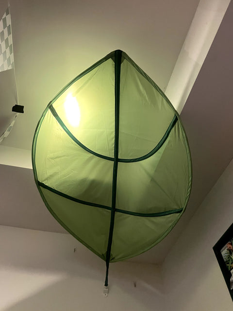 Three Ikea Leaf Canopies