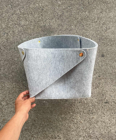Ikea Felt Collapsible Storage Basket