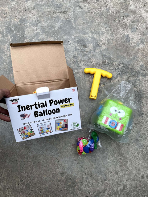 Inertial Power Balloon Toy