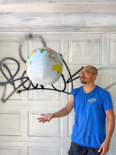 Inflatable Educational World Globe
