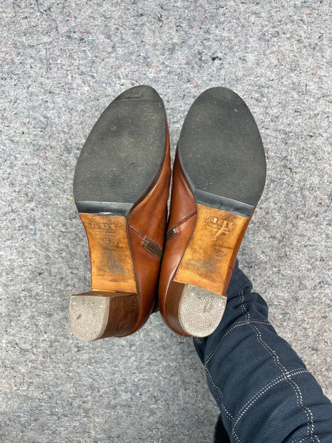 JCrew Leather Italian Boots, Sz 10 W