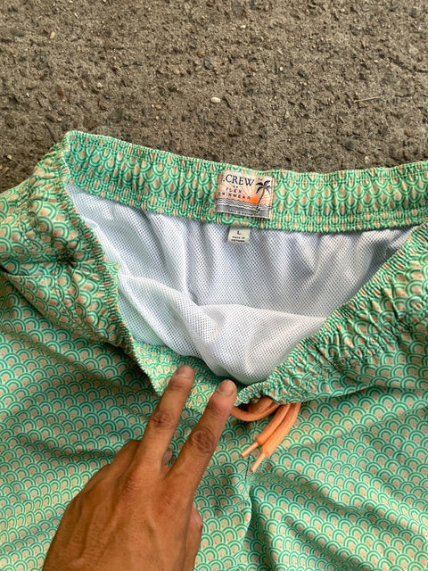 Brand New JCrew Swim Trunks, Sz L