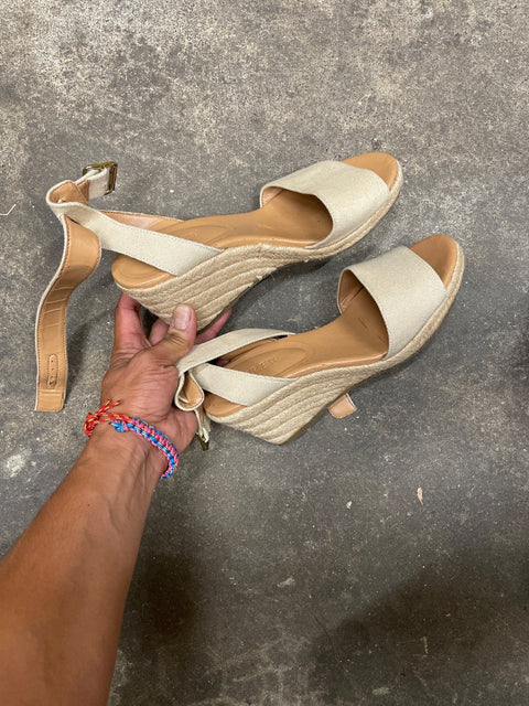 J. Crew Espadrille Wedges, 8.5 US W