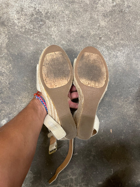 J. Crew Espadrille Wedges, 8.5 US W