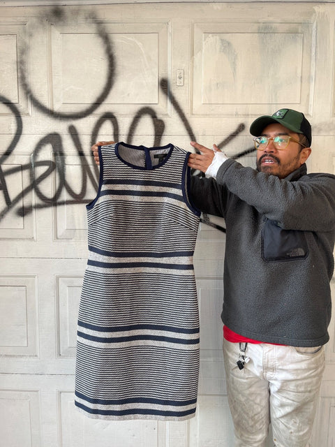 J. Crew Striped Dress, Size 8