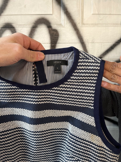 J. Crew Striped Dress, Size 8