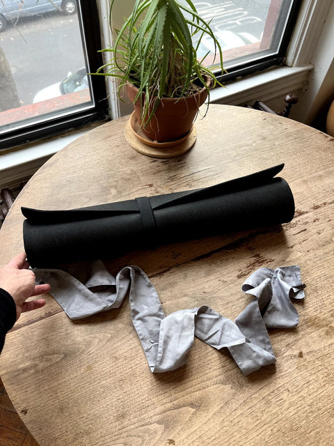 Jade Yoga Mat And Wrap