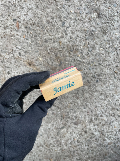 Jamie Name Stamp