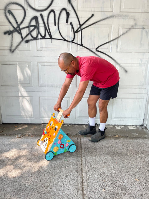 Cool Janod Wooden Activity Baby Walker
