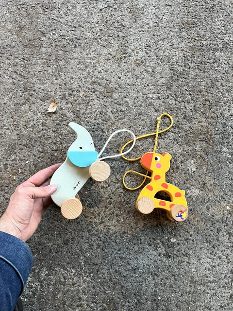 Janod Pull Along Animals