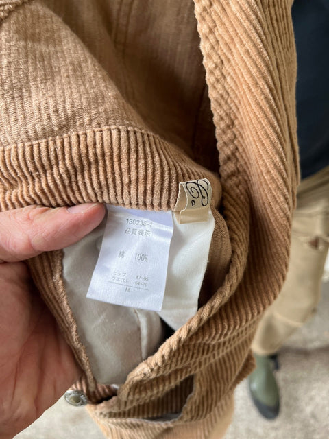 Japanese Corduroy Overalls, Size Women M