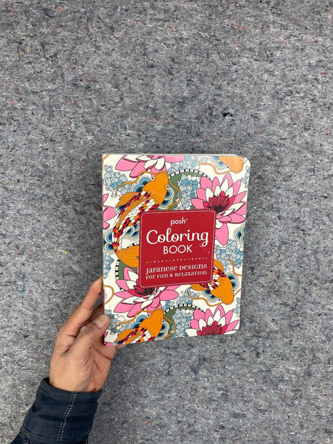 Japanese Posh Coloring Book