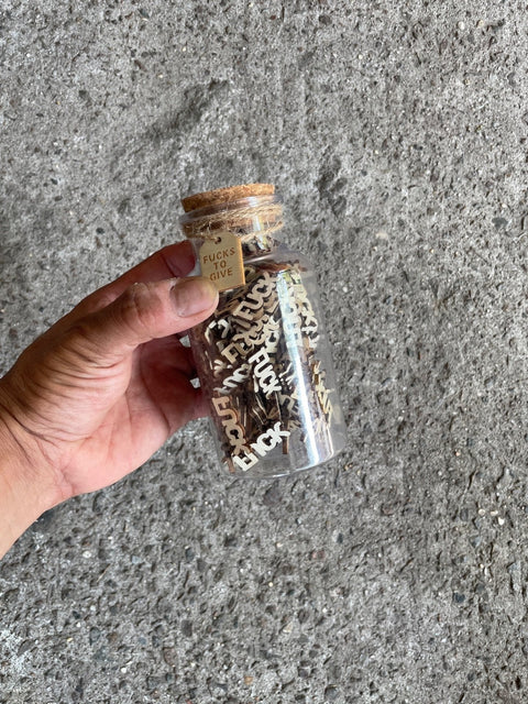 Jar Of Fucks To Give