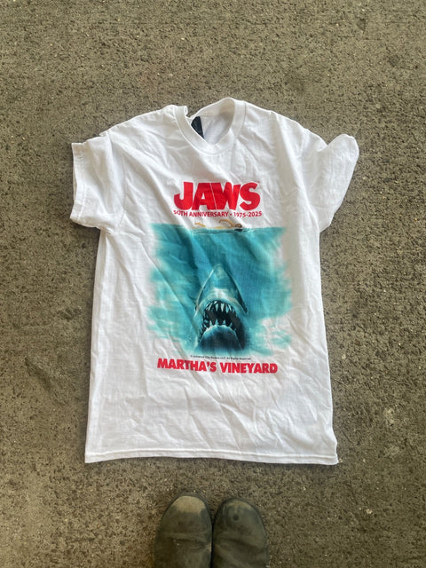 Jaws Anniversary T-shirt, Sz Small
