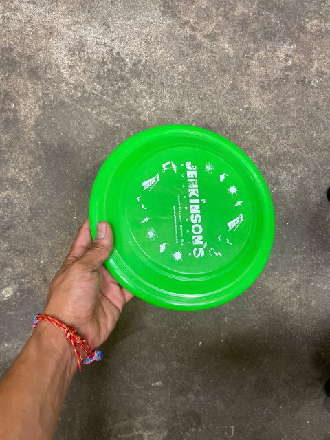 Jenkinson's Boardwalk Green Frisbee