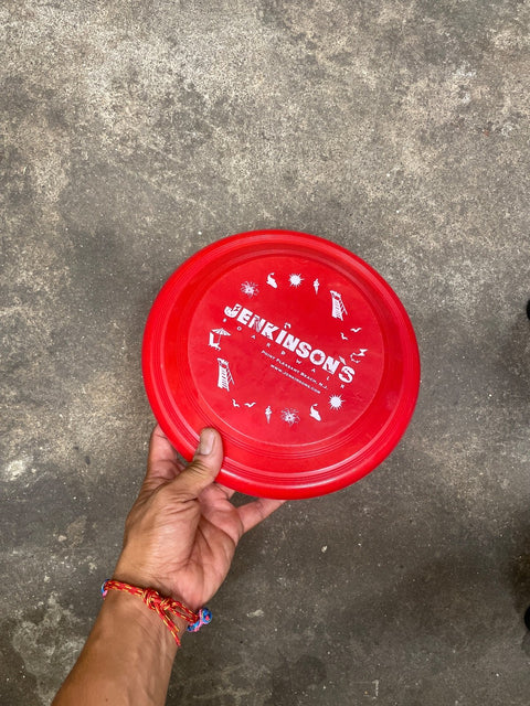Jenkinson's Boardwalk Red Frisbee