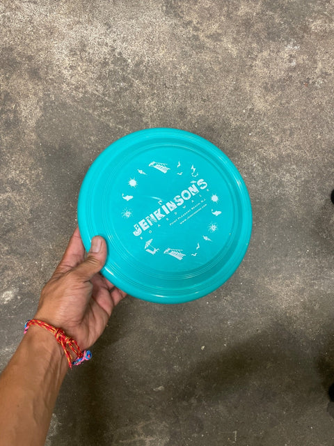 Jenkinson's Boardwalk Teal Frisbee