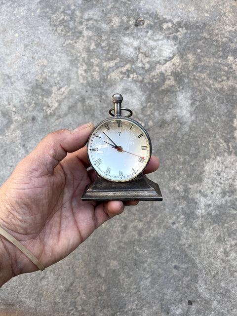 Jewel Orb Transparent Clock