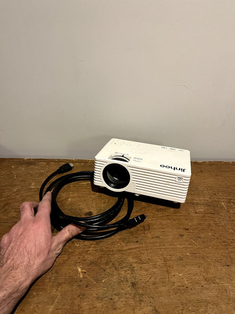 Jinhoo Mini Projector With HDMI Cable